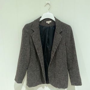 Silence + Noise UO Tweed Blazer Sz S